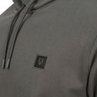 Vito Oliva Logo Patch Hoodie - Grey - Escape Menswear