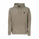 Vito Oliva Logo Patch Hoodie - Stone - Escape Menswear