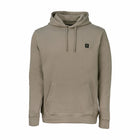 Vito Oliva Logo Patch Hoodie - Stone - Escape Menswear