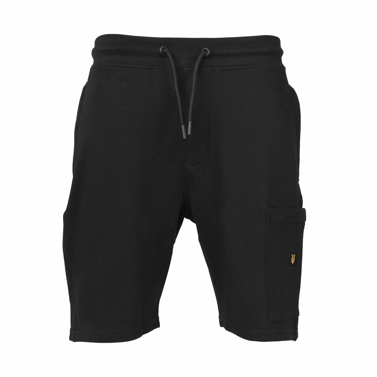 Vito Oliva Logo Patch Short - Black - Escape Menswear
