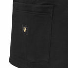 Vito Oliva Logo Patch Short - Black - Escape Menswear
