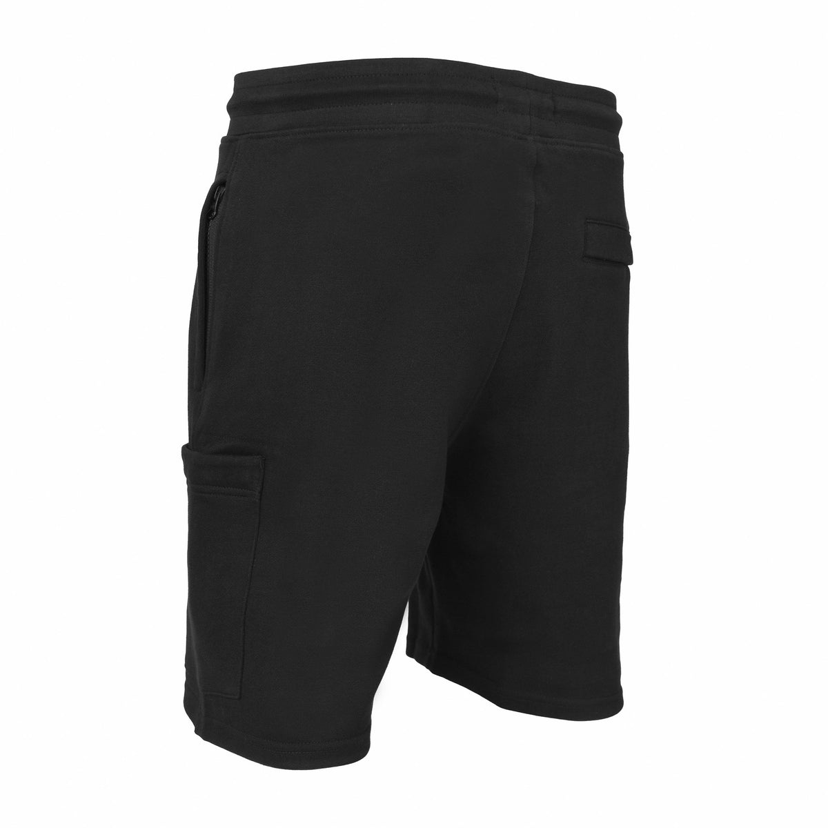 Vito Oliva Logo Patch Short - Black - Escape Menswear
