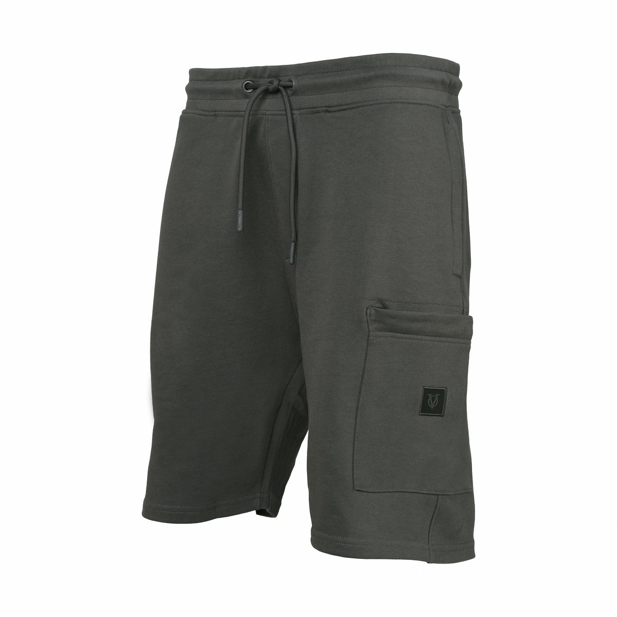Vito Oliva Logo Patch Short - Grey - Escape Menswear