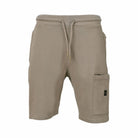 Vito Oliva Logo Patch Short - Stone - Escape Menswear