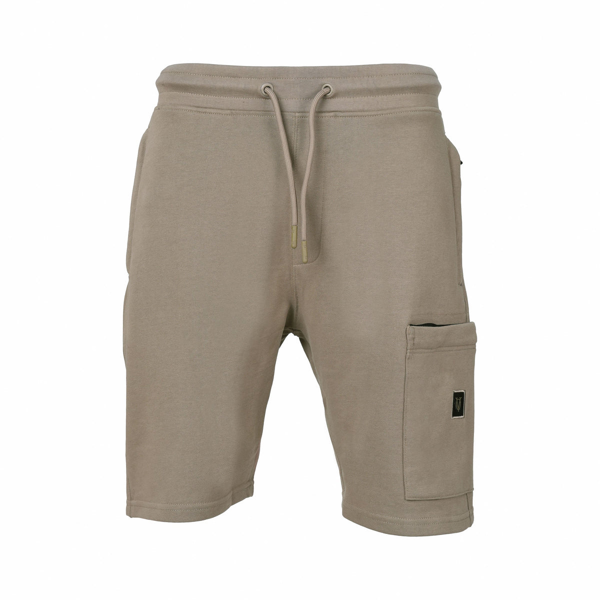Vito Oliva Logo Patch Short - Stone - Escape Menswear