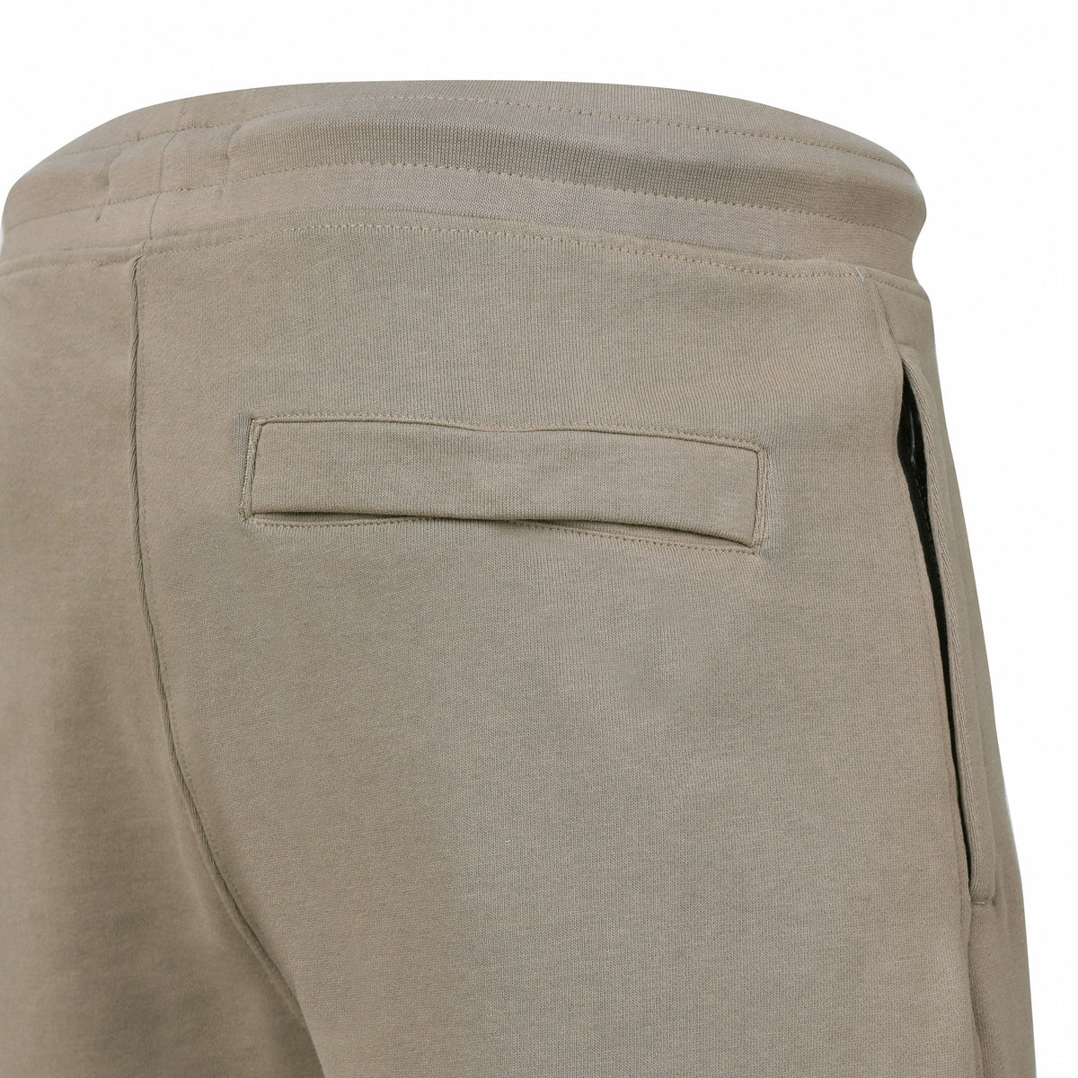 Vito Oliva Logo Patch Short - Stone - Escape Menswear