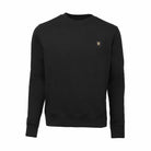 Vito Oliva Logo Patch Sweatshirt - Black - Escape Menswear