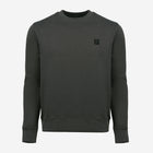 Vito Oliva Logo Patch Sweatshirt - Grey - Escape Menswear
