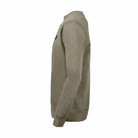 Vito Oliva Logo Patch Sweatshirt - Stone - Escape Menswear