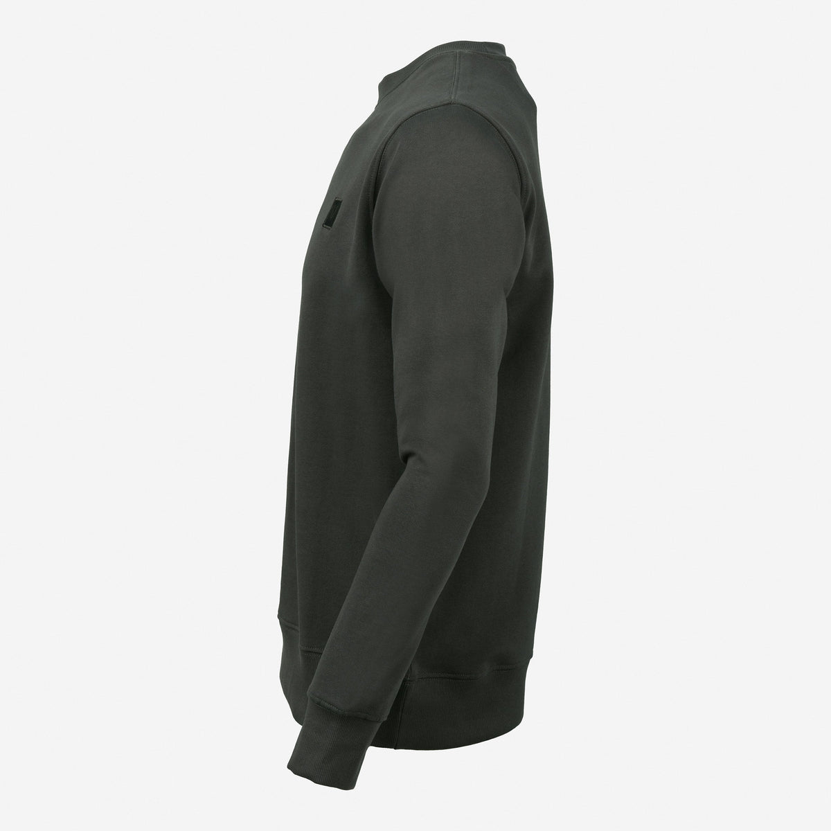Vito Oliva Logo Patch Sweatshirt - Stone - Escape Menswear
