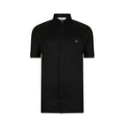 Vivienne Westwood ORB Short Sleeve Shirt - 900 Black - Escape Menswear