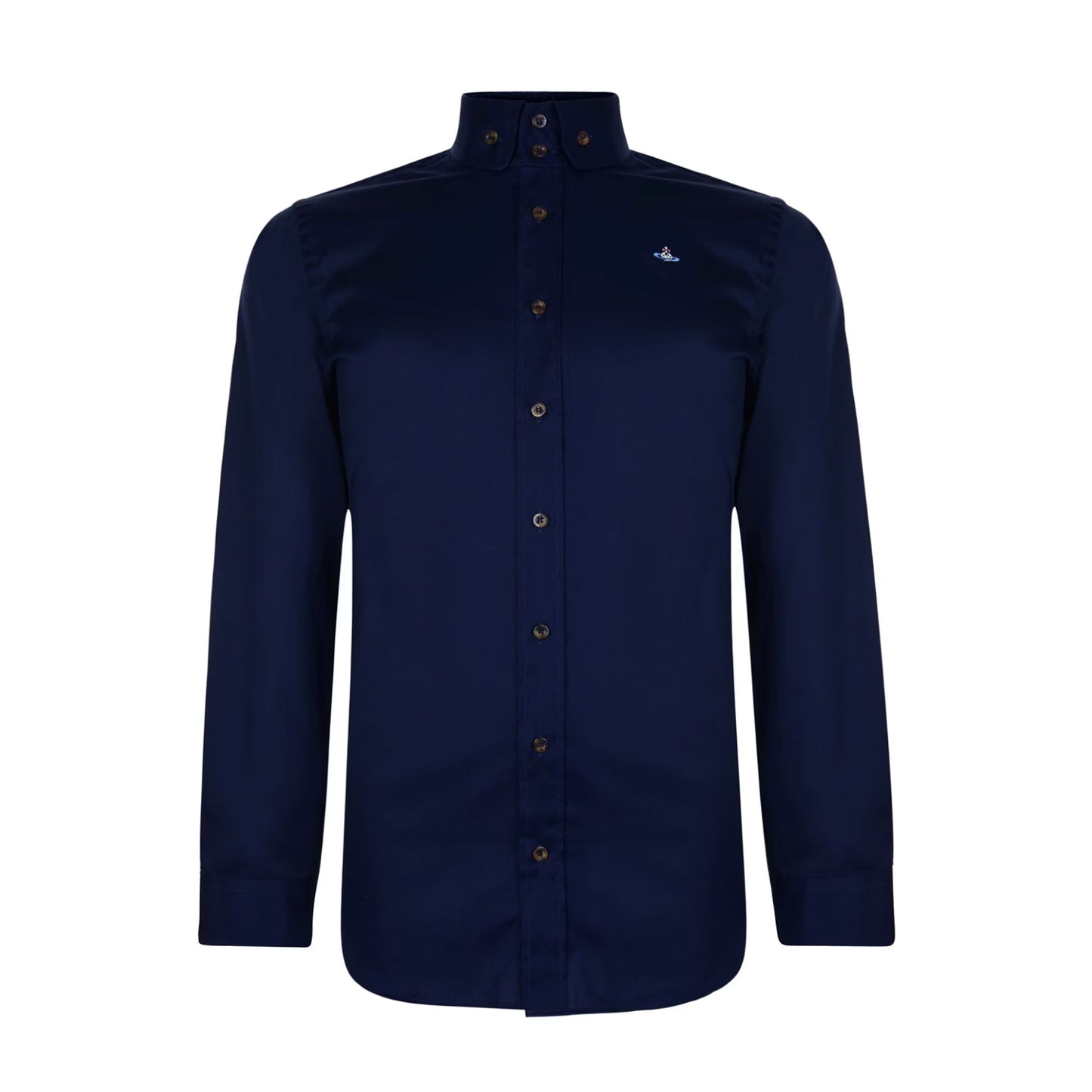 Vivienne Westwood OWUOO Shirt - 487 Navy - Escape Menswear