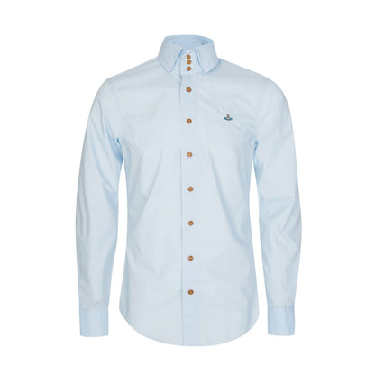 Vivienne Westwood PQOOO Shirt - 479 Blue - Escape Menswear