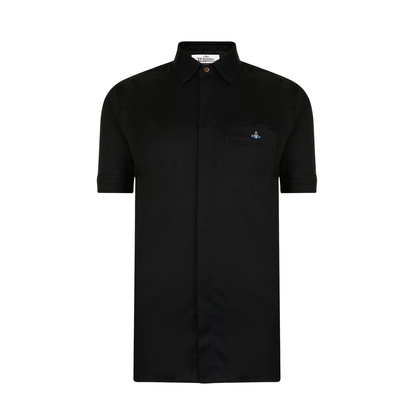 Vivienne Westwood Short Sleeve Shirts - 900 Black - Escape Menswear