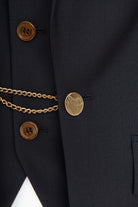 Vivienne Westwood Waistcoat Blazer - Black - Escape Menswear
