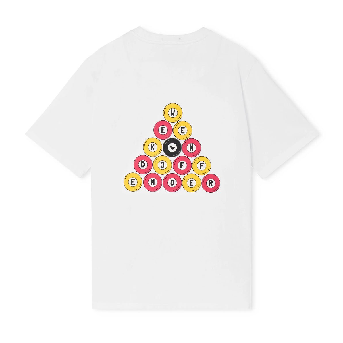 Weekend Offender 8 Ball Graphic T-Shirt - White - Escape Menswear
