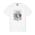 Weekend Offender Battle Lines T-Shirt - White - Escape Menswear