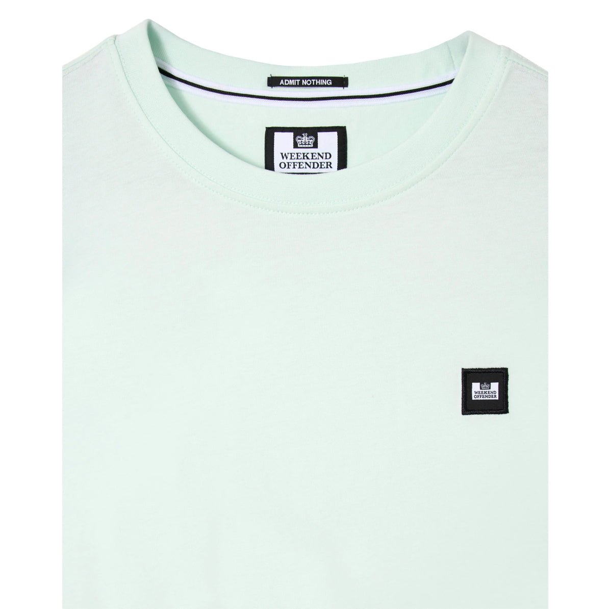 Weekend Offender Brooklands T-Shirt - Amazonite Green - Escape Menswear