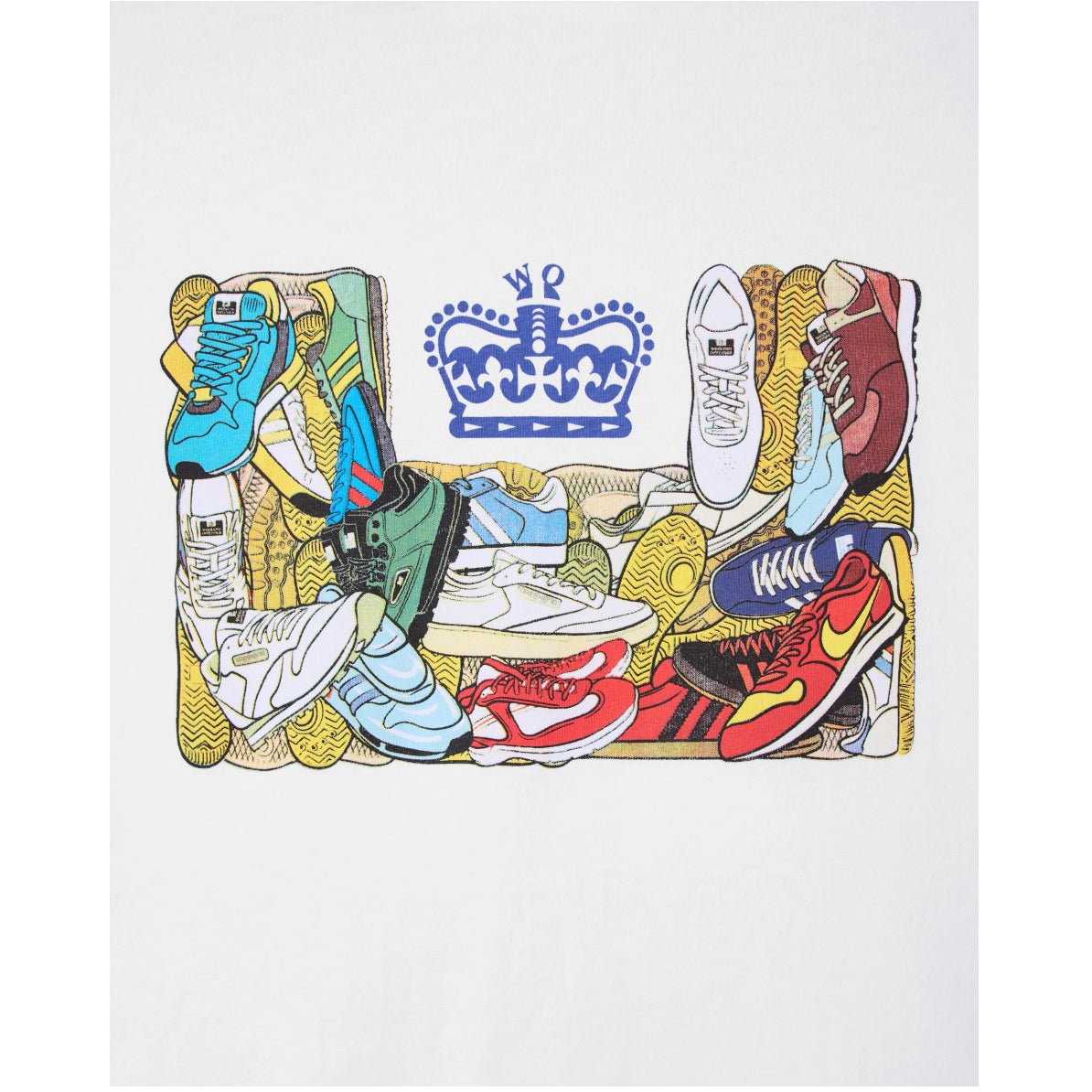 Weekend Offender D'Arblay Graphic T-Shirt - White - Escape Menswear