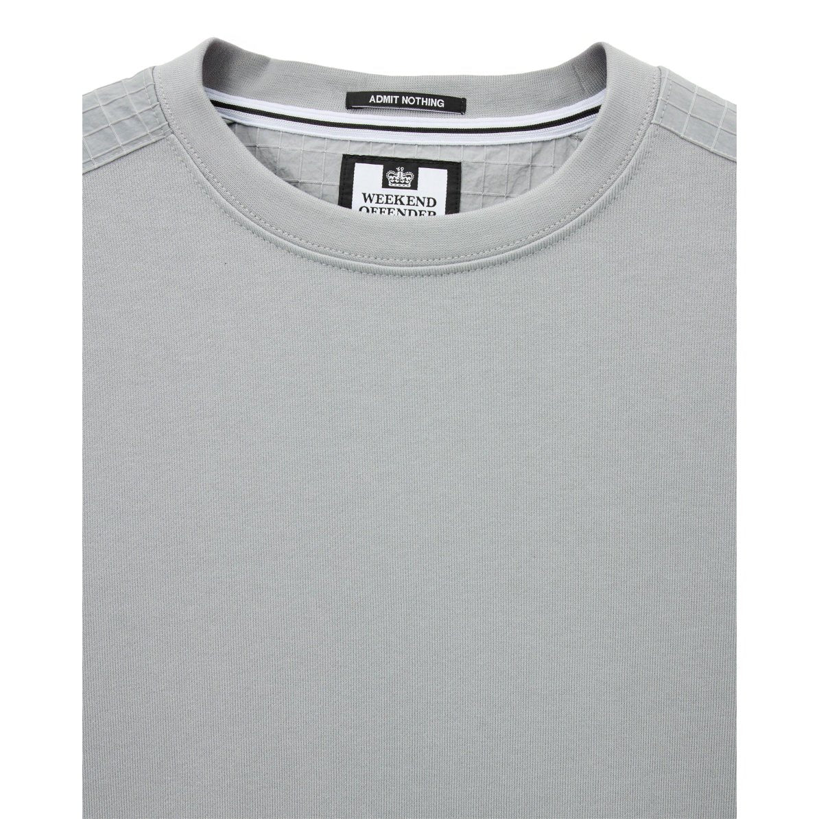 Weekend Offender F Bomb Sweatshirt - Smokey - Escape Menswear
