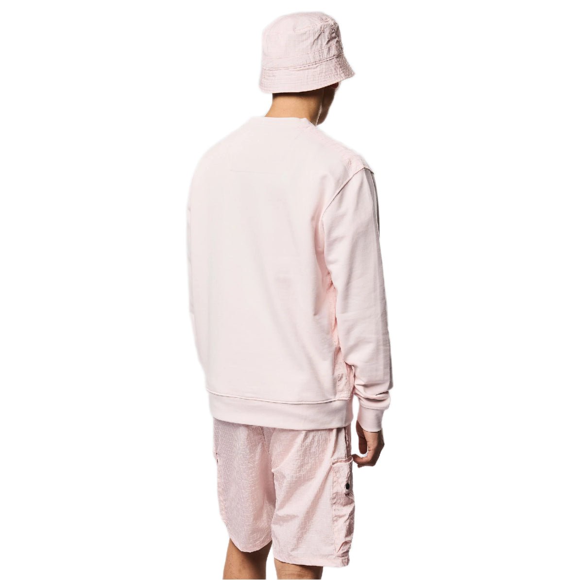 Weekend Offender F Bomb Sweatshirt - Soft Pink - Escape Menswear
