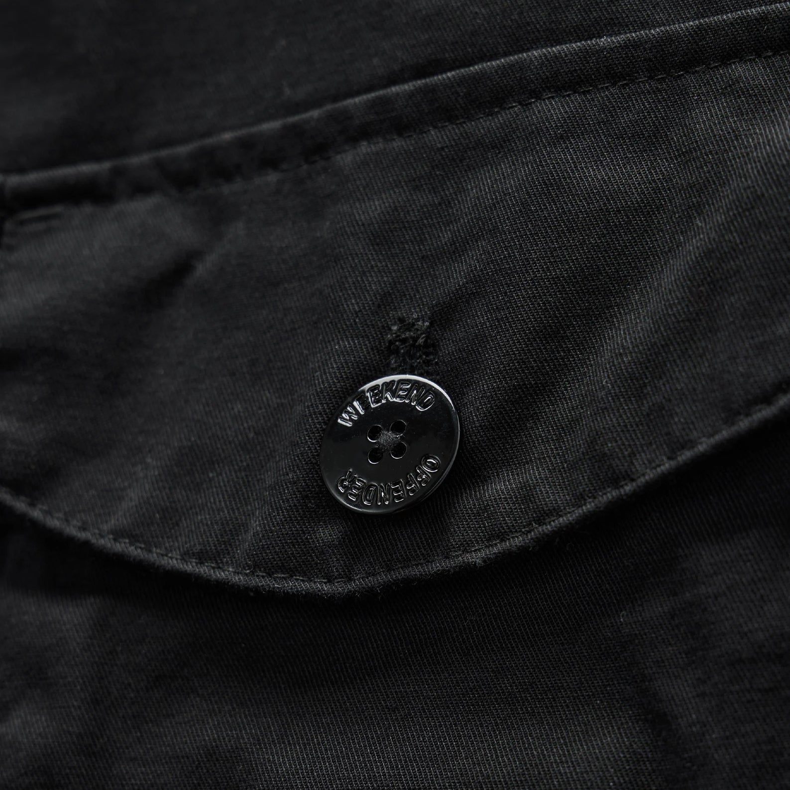 Weekend Offender Kovags Over - Top Jacket - Black - Escape Menswear