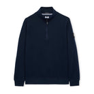 Weekend Offender Kraviz 1/4 Zip Sweatshirt - Navy - Escape Menswear