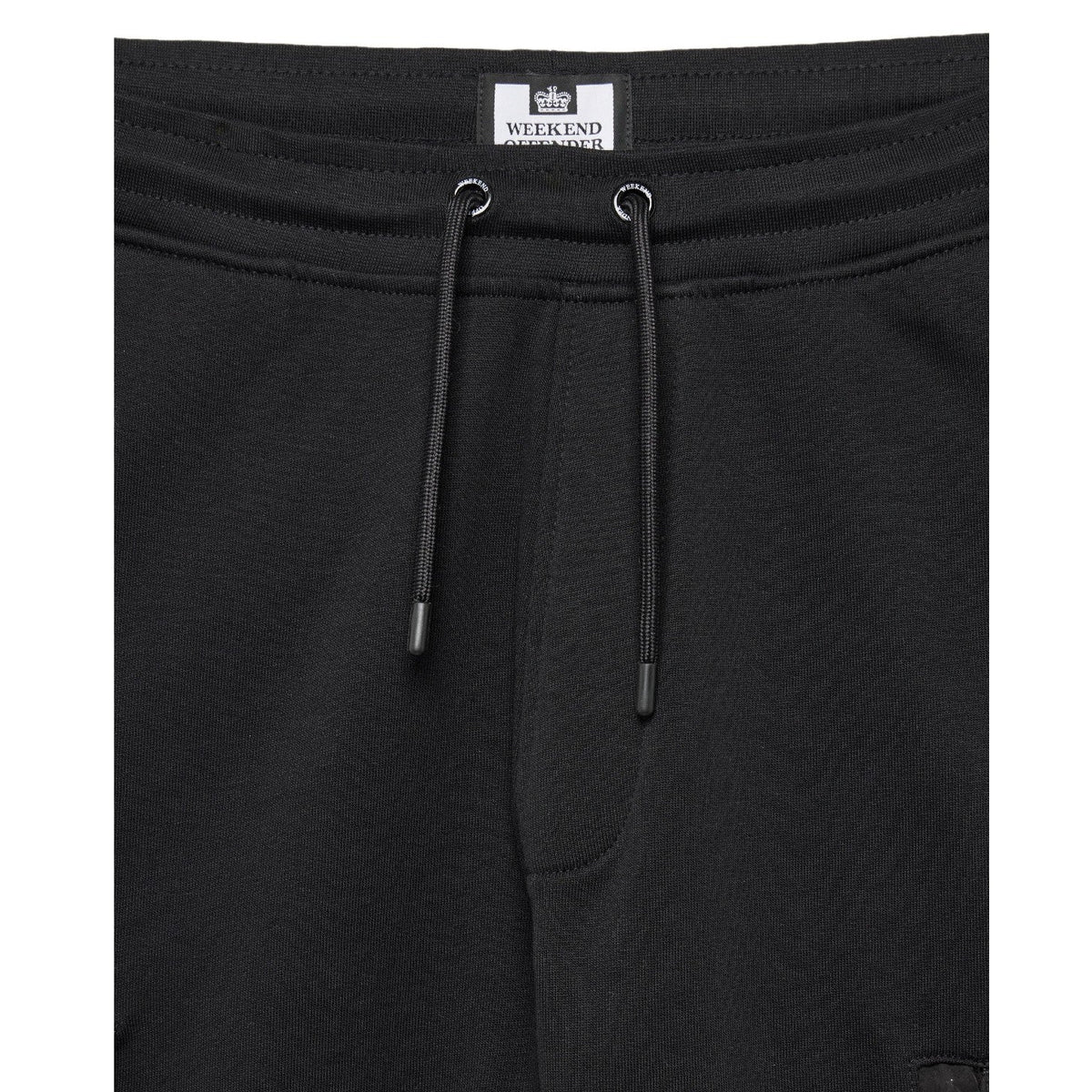 Weekend Offender Lippi Joggers - Black - Escape Menswear