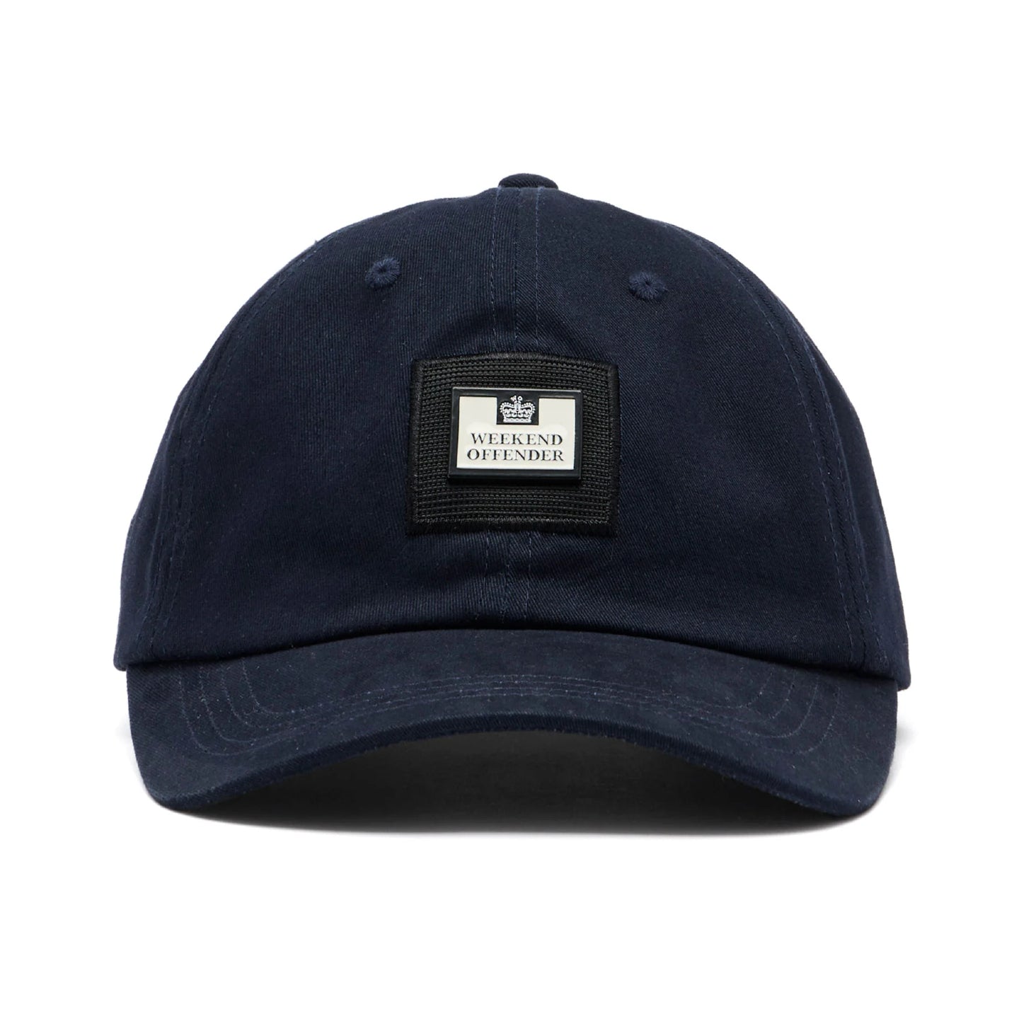 Weekend Offender Louis Baseball Cap - Navy - Escape Menswear