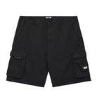 Weekend Offender Mascia Cargo Short - Black - Escape Menswear