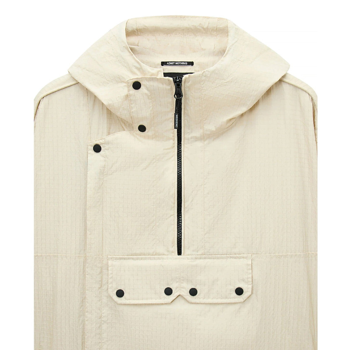 Weekend Offender Montreux Overhead Jacket - Calcium - Escape Menswear