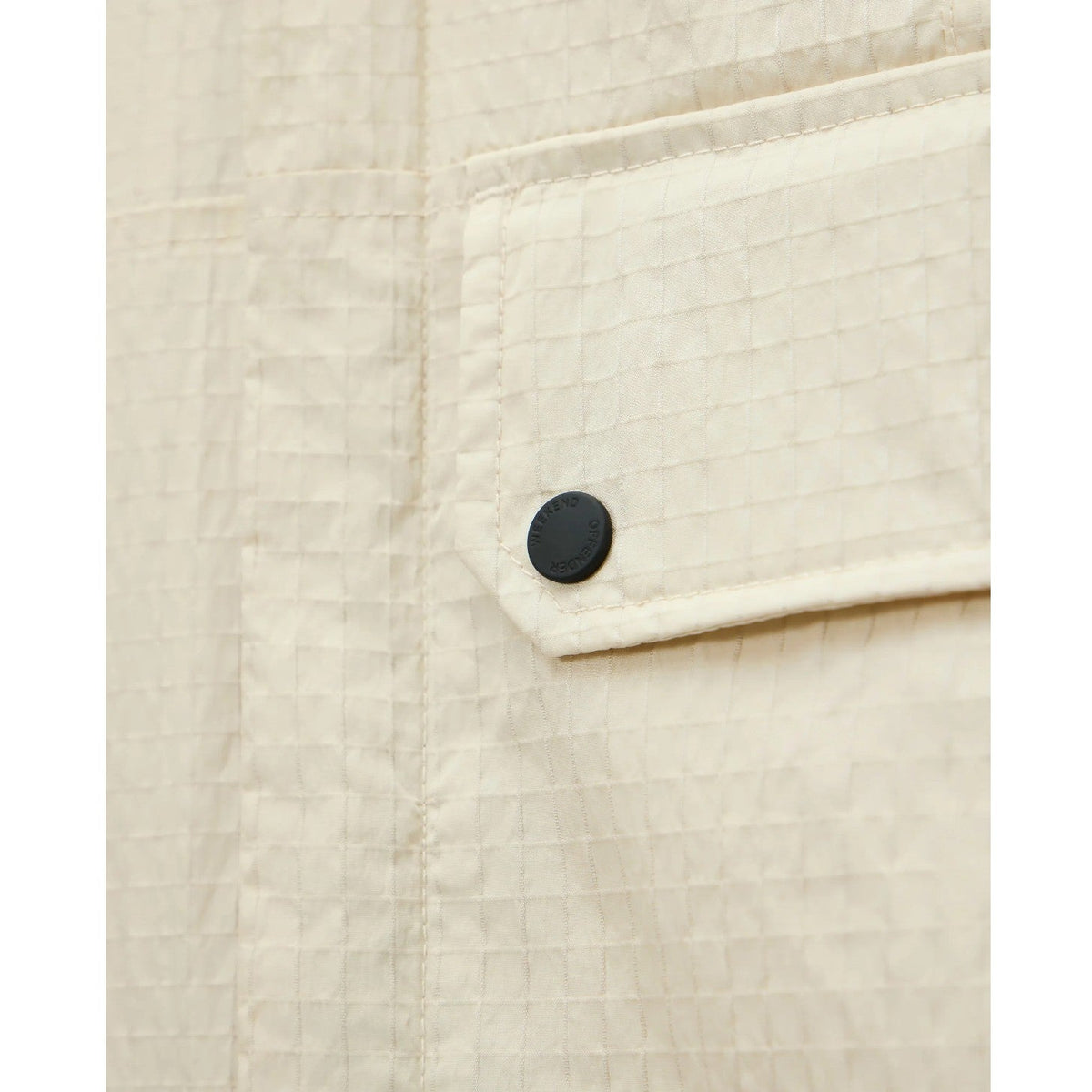 Weekend Offender Montreux Overhead Jacket - Calcium - Escape Menswear