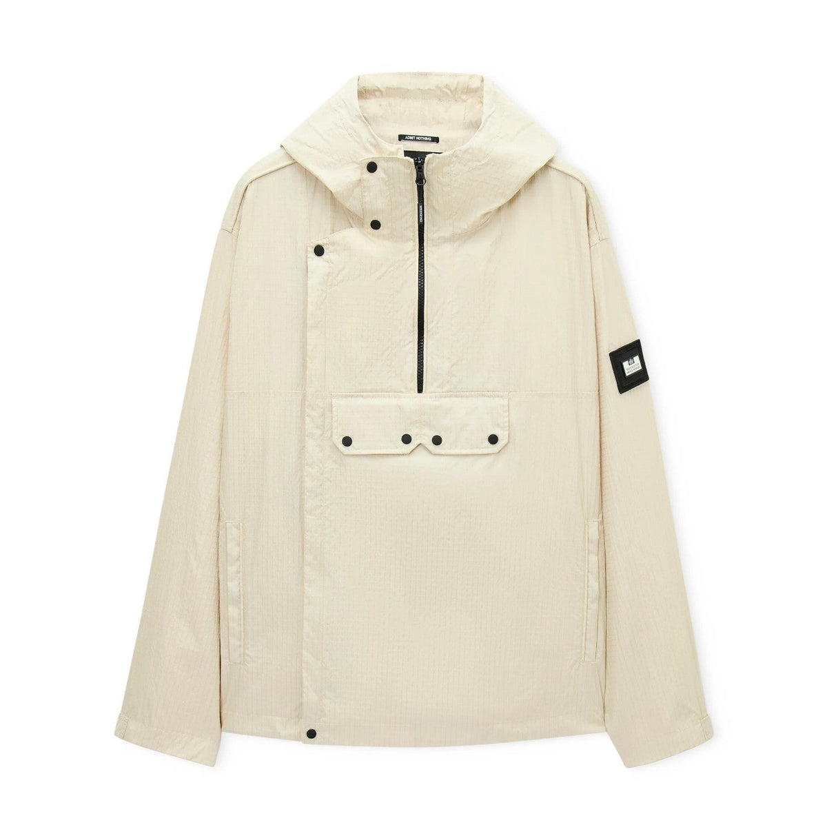 Weekend Offender Montreux Overhead Jacket - Calcium - Escape Menswear