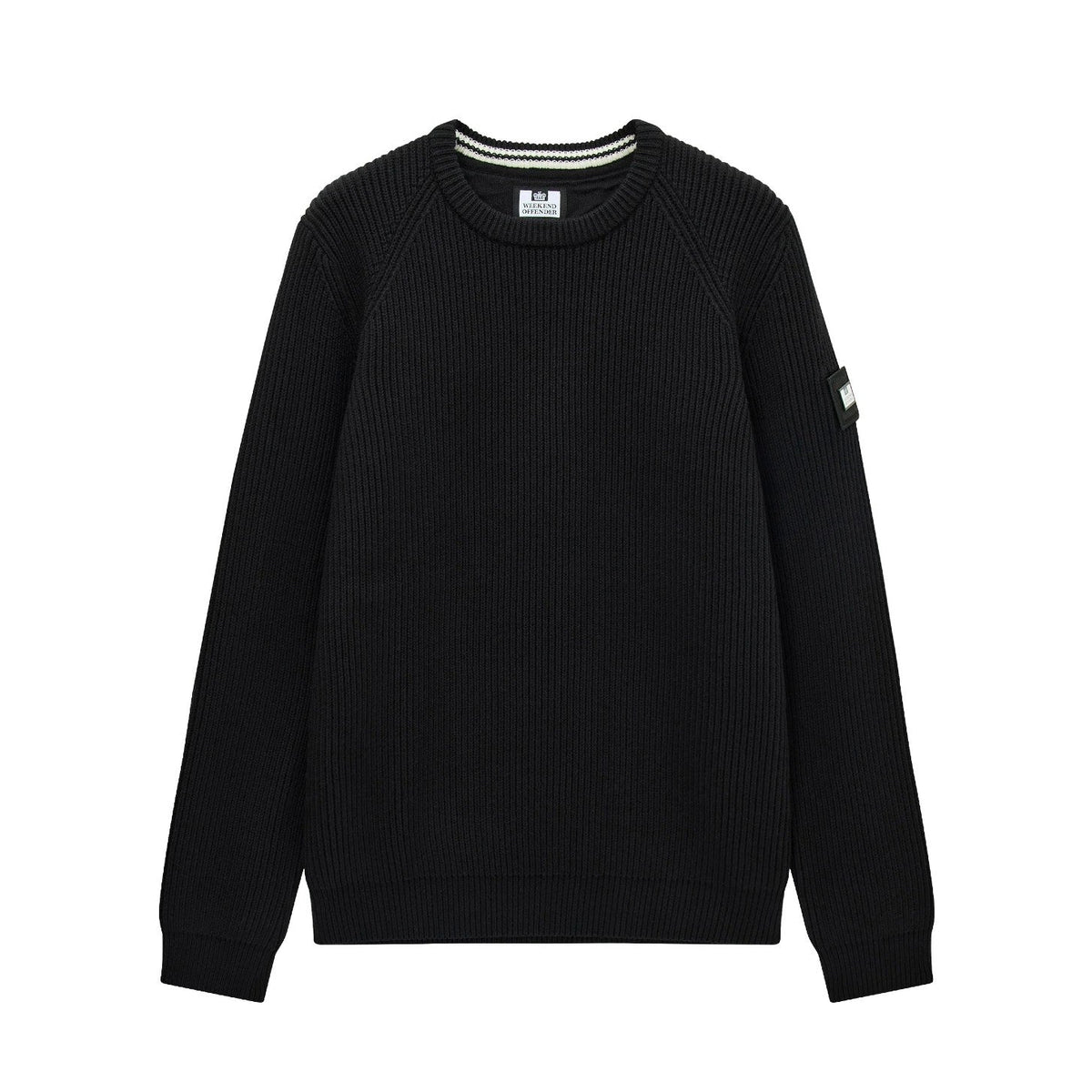 Weekend Offender Morello Jumper - Black - Escape Menswear