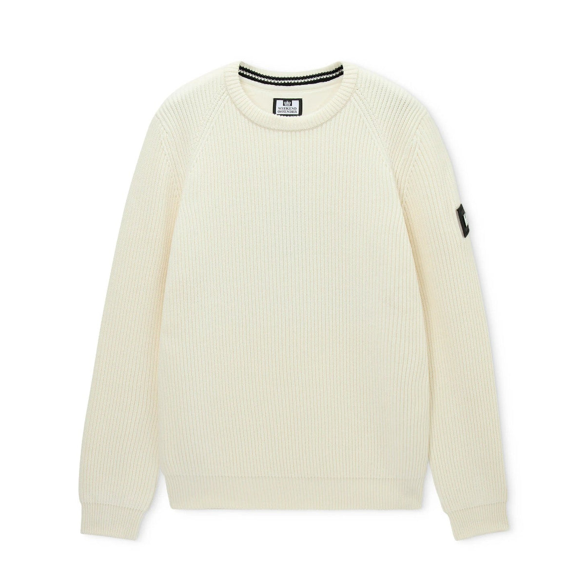 Weekend Offender Morello Jumper - Ivory - Escape Menswear