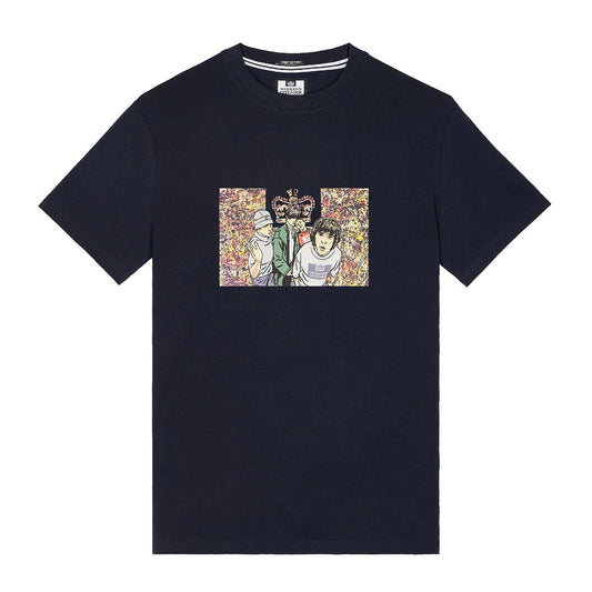 Weekend Offender Number 5 T-Shirt - Navy - Escape Menswear
