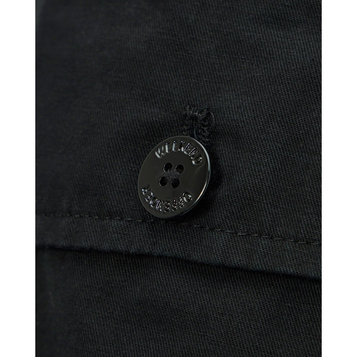 Weekend Offender Scopello Cargo Shorts - Black - Escape Menswear