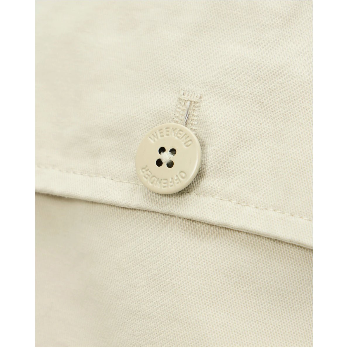 Weekend Offender Scopello Cargo Shorts - Cement - Escape Menswear