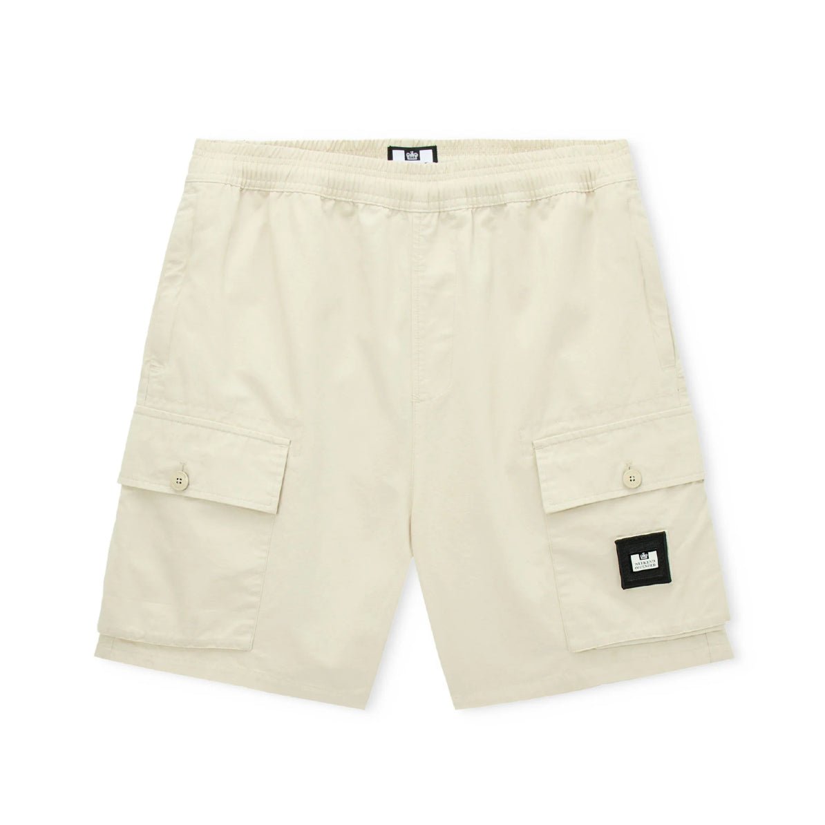 Weekend Offender Scopello Cargo Shorts - Cement - Escape Menswear