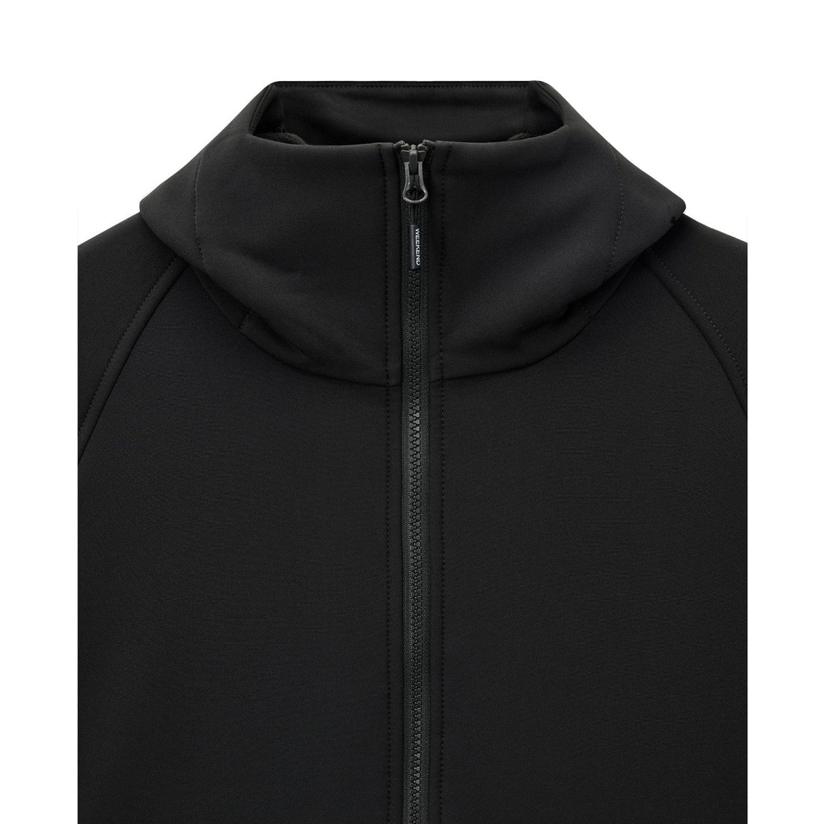 Weekend Offender Stipe Softshell Jacket - Black - Escape Menswear
