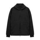 Weekend Offender Stipe Softshell Jacket - Black - Escape Menswear