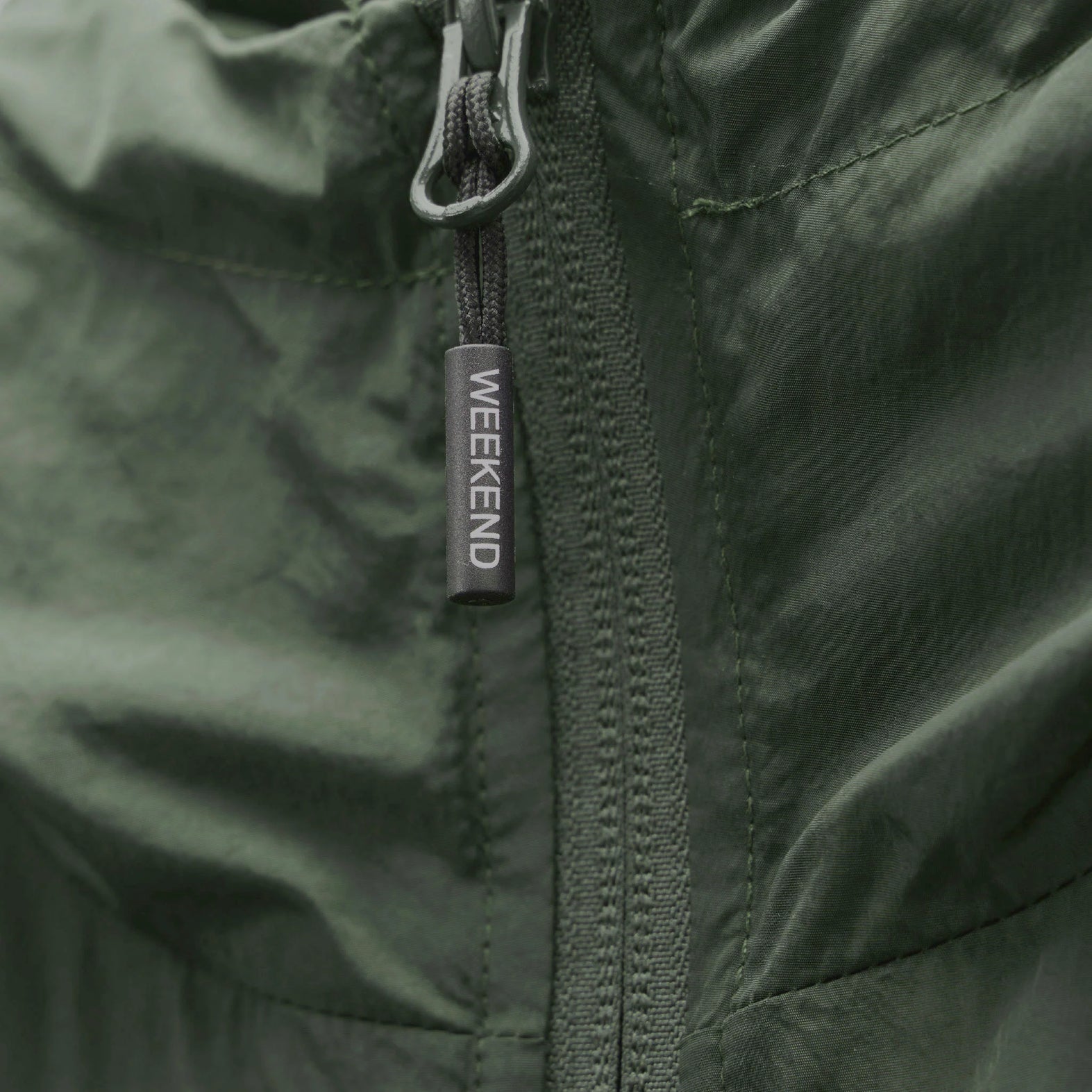 Weekend Offender Technician Fleece Jacket - Black Forest Green - Escape Menswear