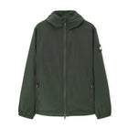 Weekend Offender Technician Fleece Jacket - Black Forest Green - Escape Menswear