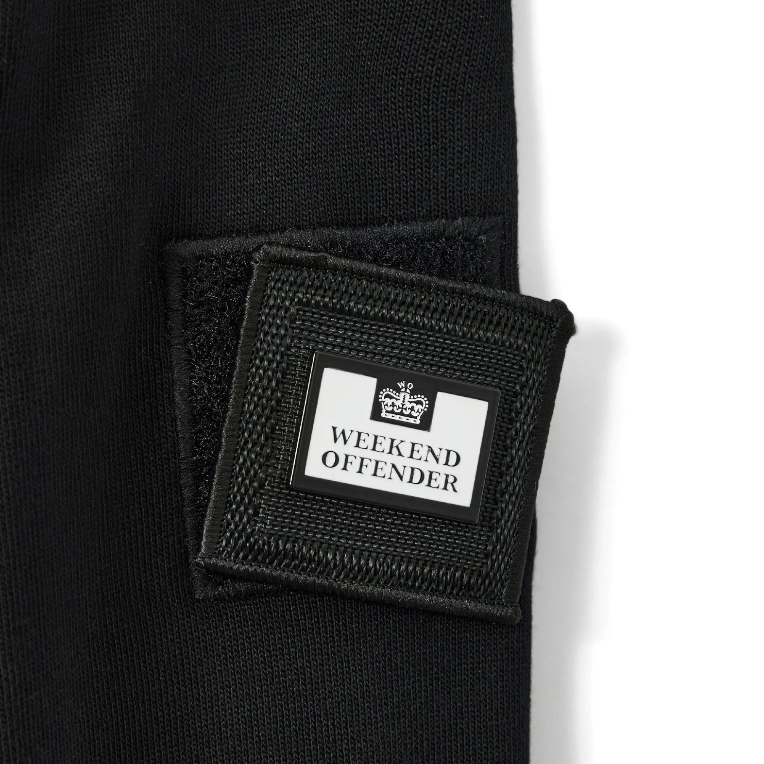 Weekend Offender Thunder Sweatshirt - Black - Escape Menswear