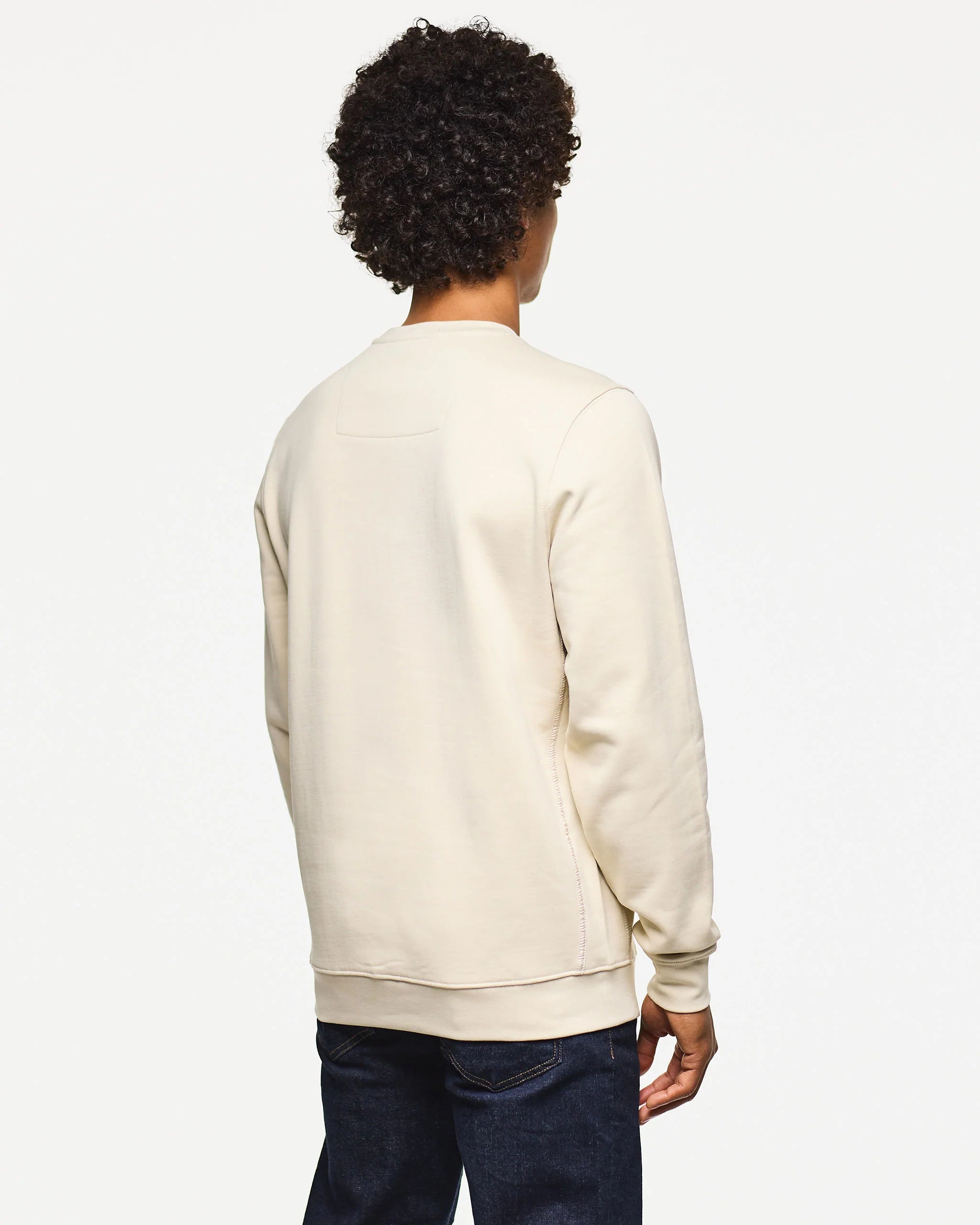 Weekend Offender Thunder Sweatshirt - Calcium - Escape Menswear