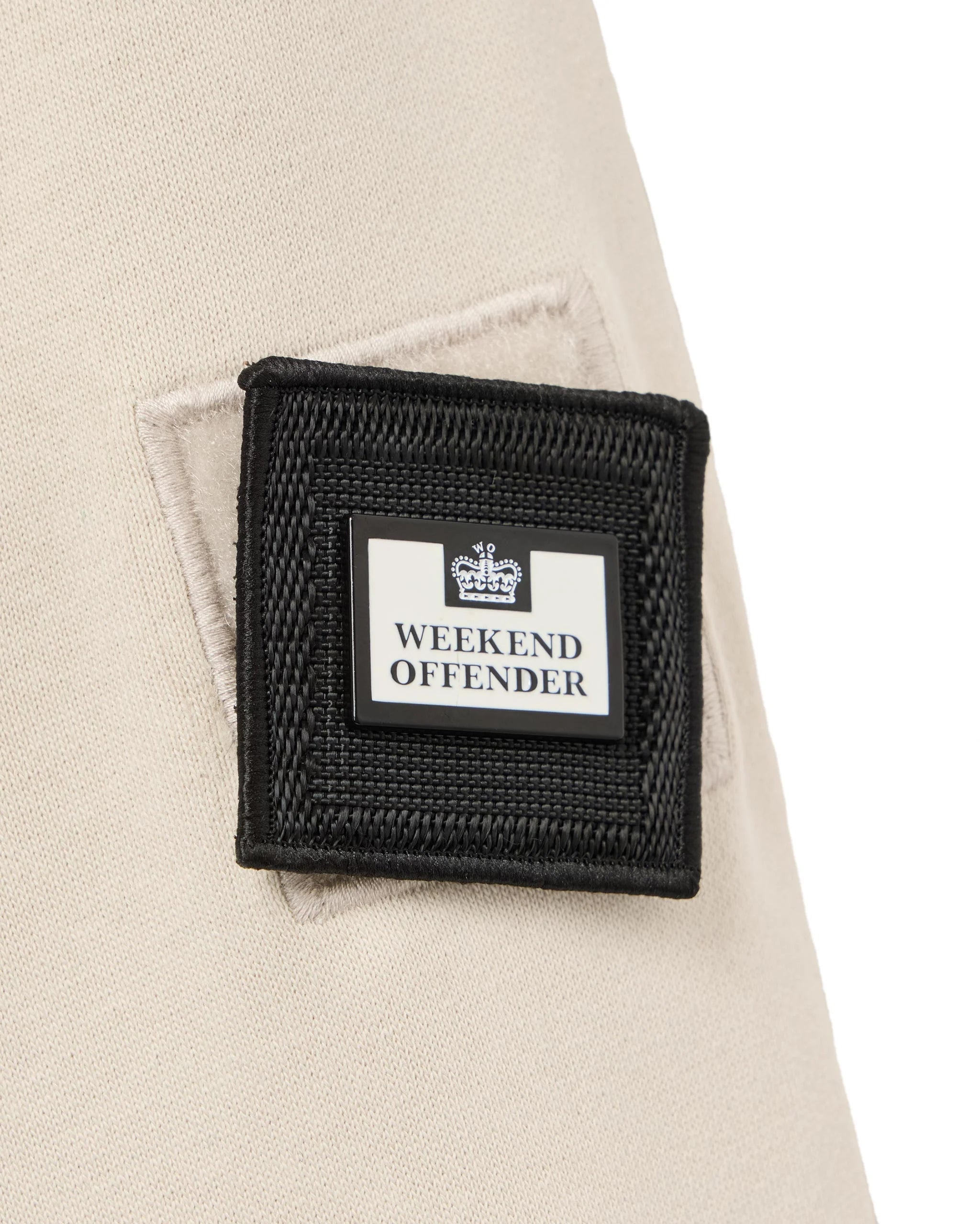 Weekend Offender Thunder Sweatshirt - Calcium - Escape Menswear