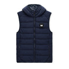 Weekend Offender Toronto Hooded Gilet - Navy - Escape Menswear