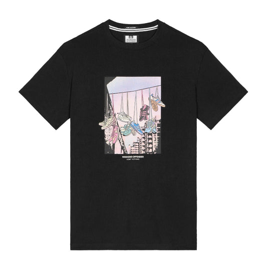 Weekend Offender Turf Wars T-Shirt - Black - Escape Menswear