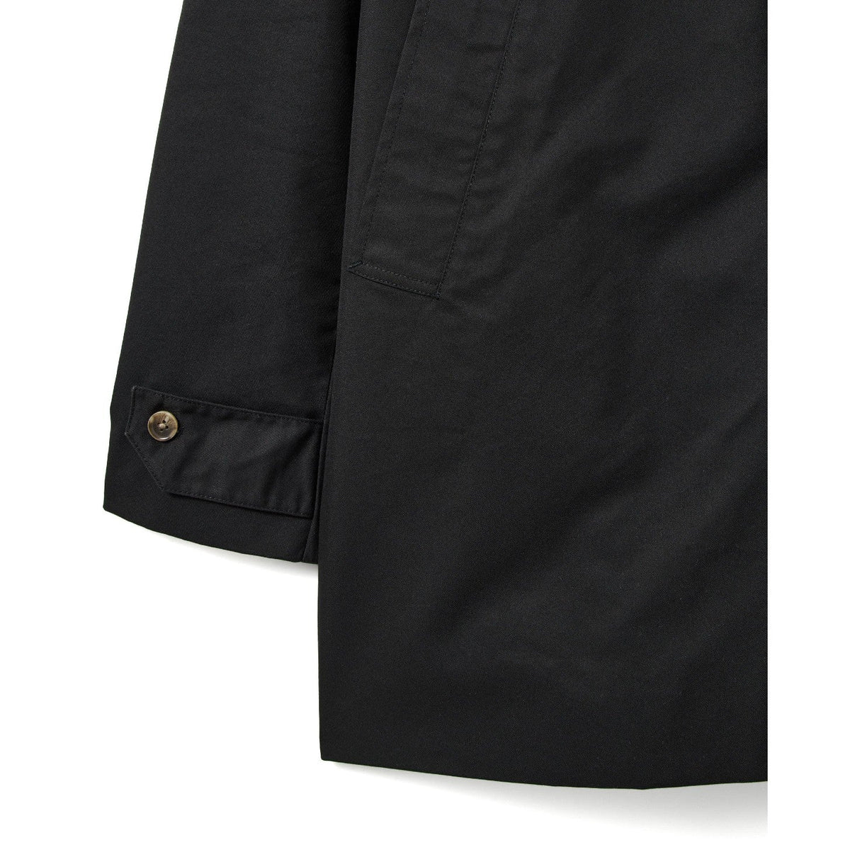 Weekend Offender Whitehouse Mac Jacket - Black - Escape Menswear