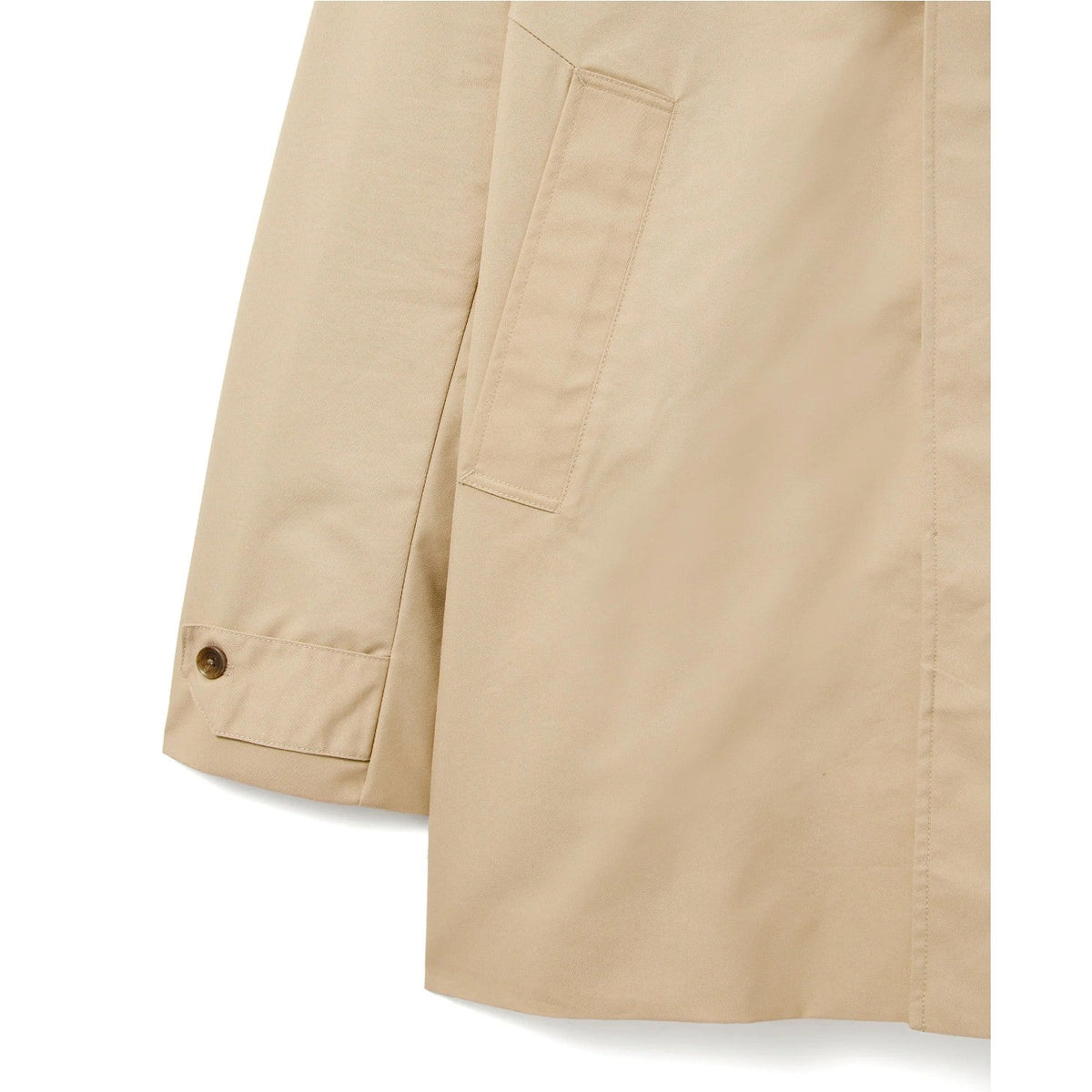 Weekend Offender Whitehouse Mac Jacket - Stone - Escape Menswear